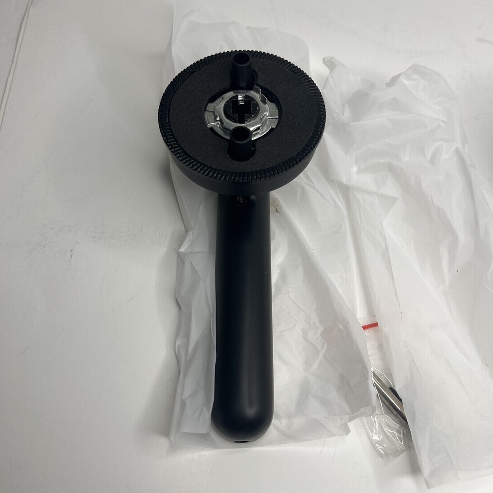 HANDLES ONLY Foxgard Matte Black Biometric Code Keyless Entry Fingerprint Handle