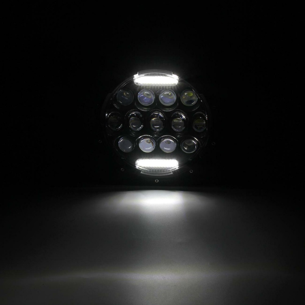 7inch LED Projector Headlight + Passing Lights for Harley Touring Motorcycle