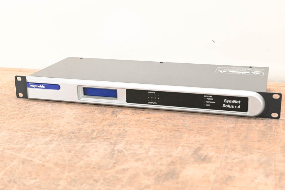 Symetrix Solus 4 SymNet DSP Hardware (NO POWER SUPPLY) CG01FEB