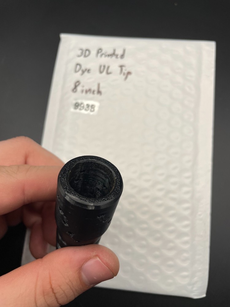 3D Printed Dye UL Tip 8 Inch
