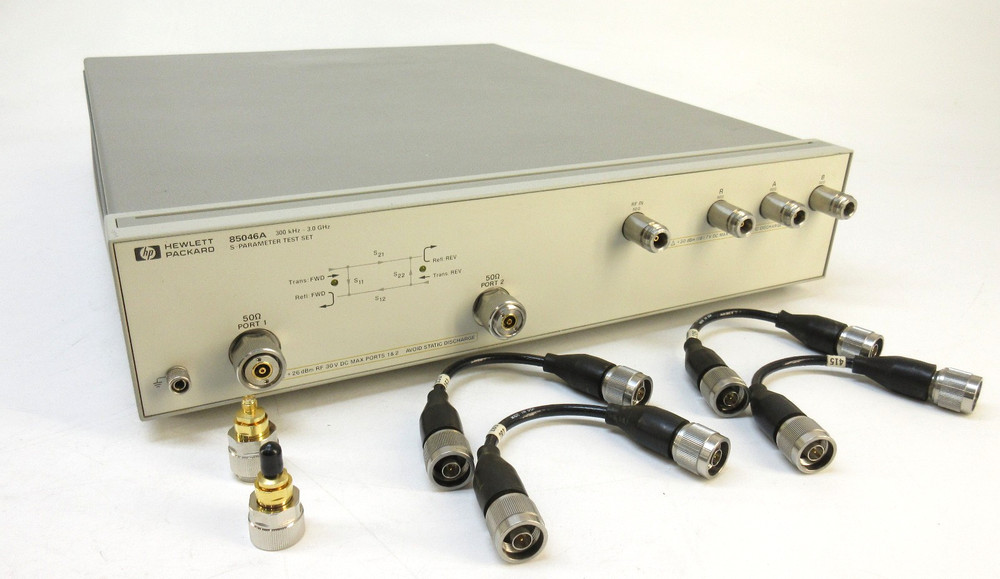 HP / Agilent 85046A 300kHz To 3GHz S-Parameter Test Set