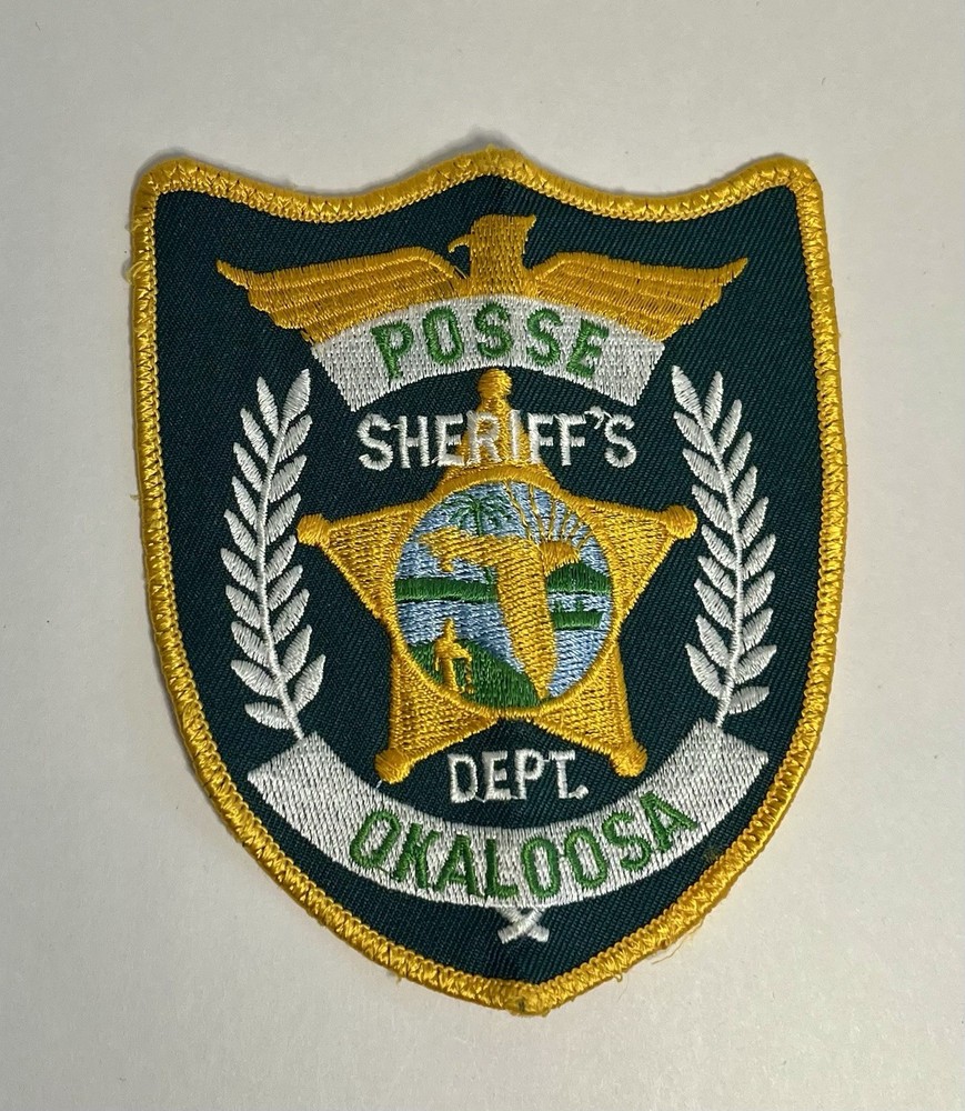 Okaloosa County Sheriff's Dept, Posse (Florida) 1st Issue Shoulder Patch