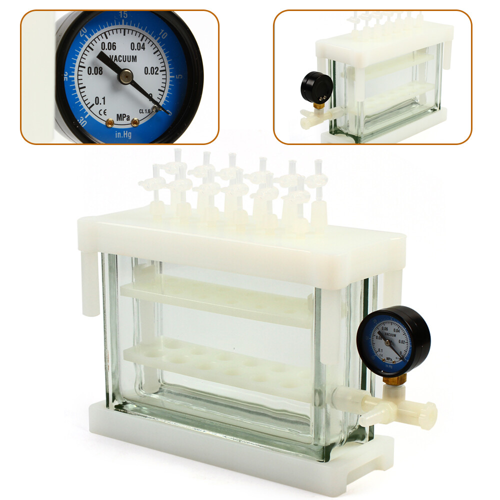 12 Position Lab Dental Solid Phase Extraction Manifold Vacuum Extracting Tool