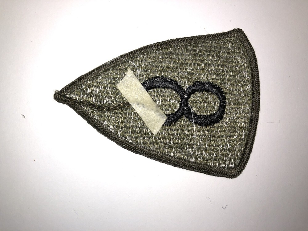 8th Personnel Command Subdued U.S. Army Shoulder Patch Insignia