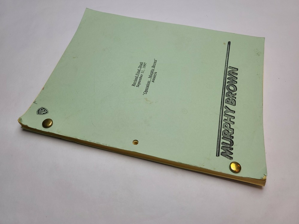 MURPHY BROWN / Norm Gunzenhauser 1997 TV Script, "Operation: Murphy Brown"