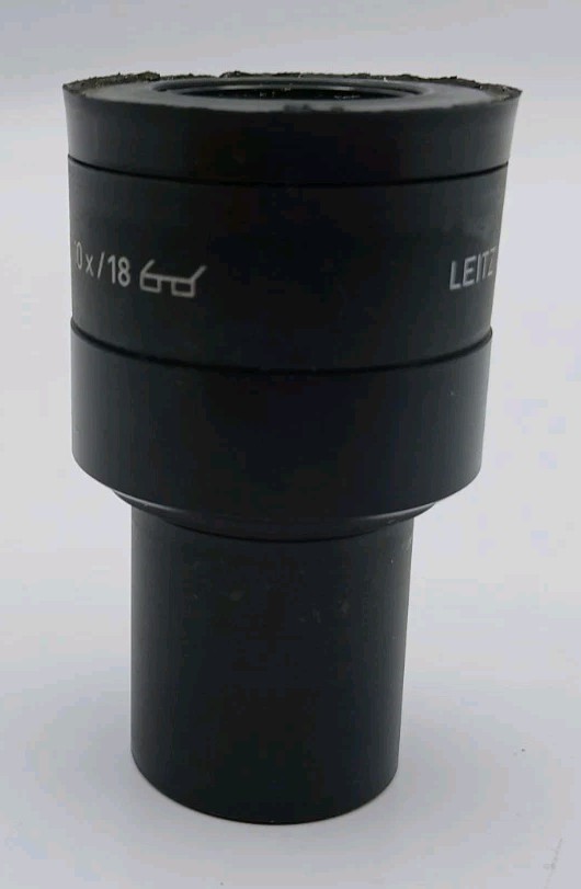 Leitz Wetzlar Periplan 10X/18 Microscope Objective Eyepiece 519748 High Eyepoint