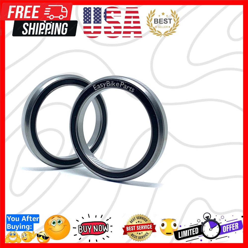 Replacement Headset Bearings for Canyon GP7172-01 Headsets, Silver