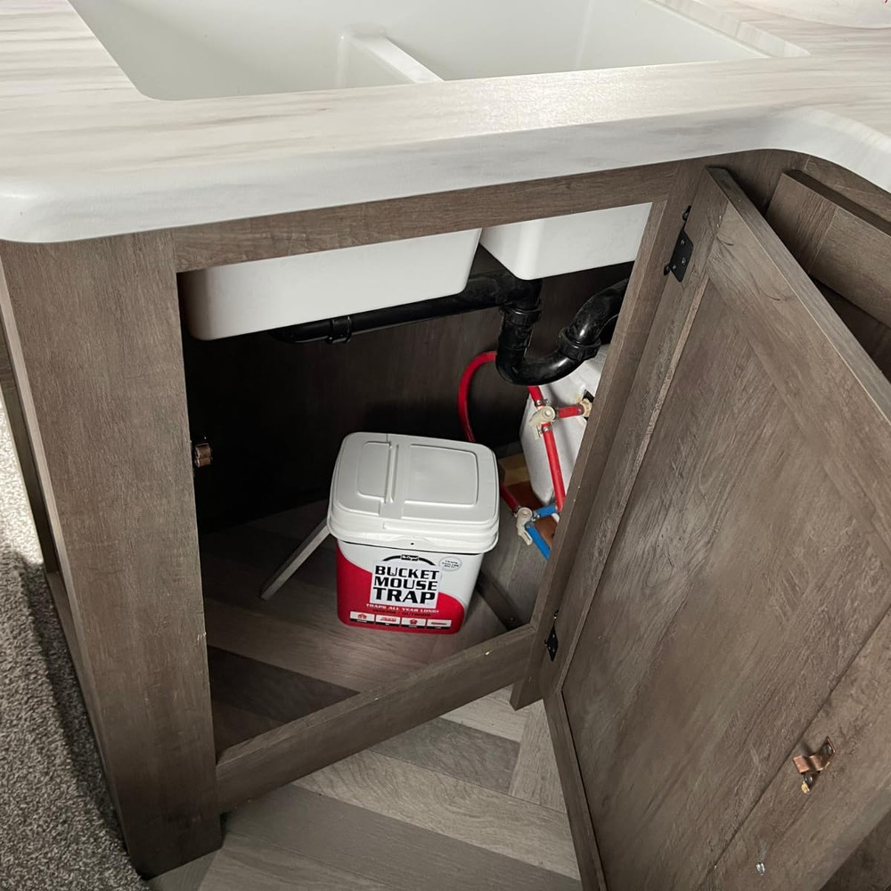 2-Pack Little Bucket Mouse Trap - Complete Kit