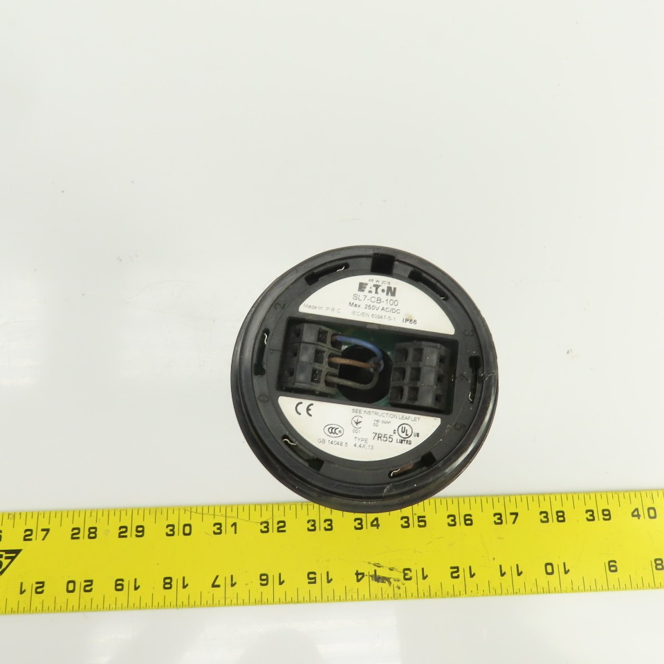 Eaton SL7-CB-100 Stack Light Tower Base Module 250V AC/DC Type 4, 4X, 13