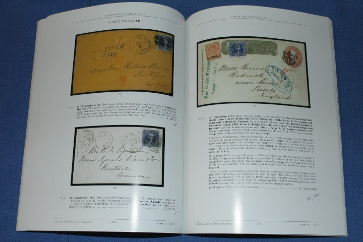 Siegel Auction March 2011 1896 Issue #1004 INCLUDES REALIZATIONS BlueLakeStamps