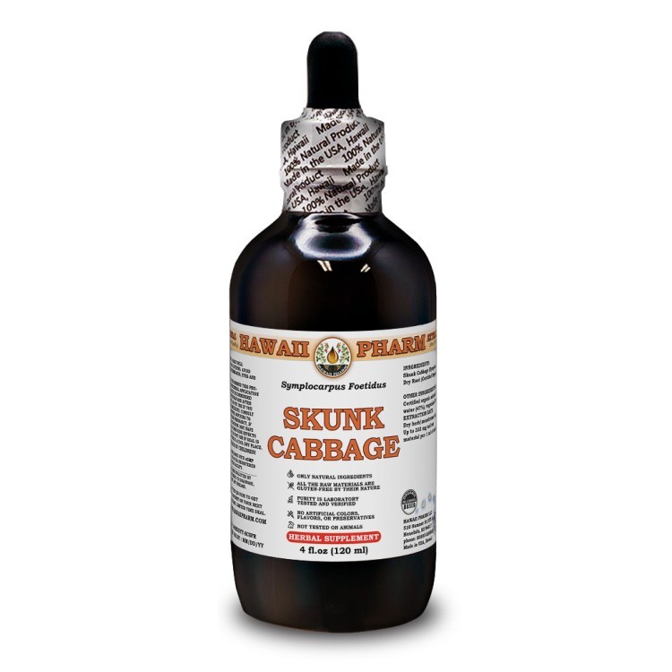 Skunk Cabbage (Symplocarpus Foetidus) Dried Root Liquid Extract