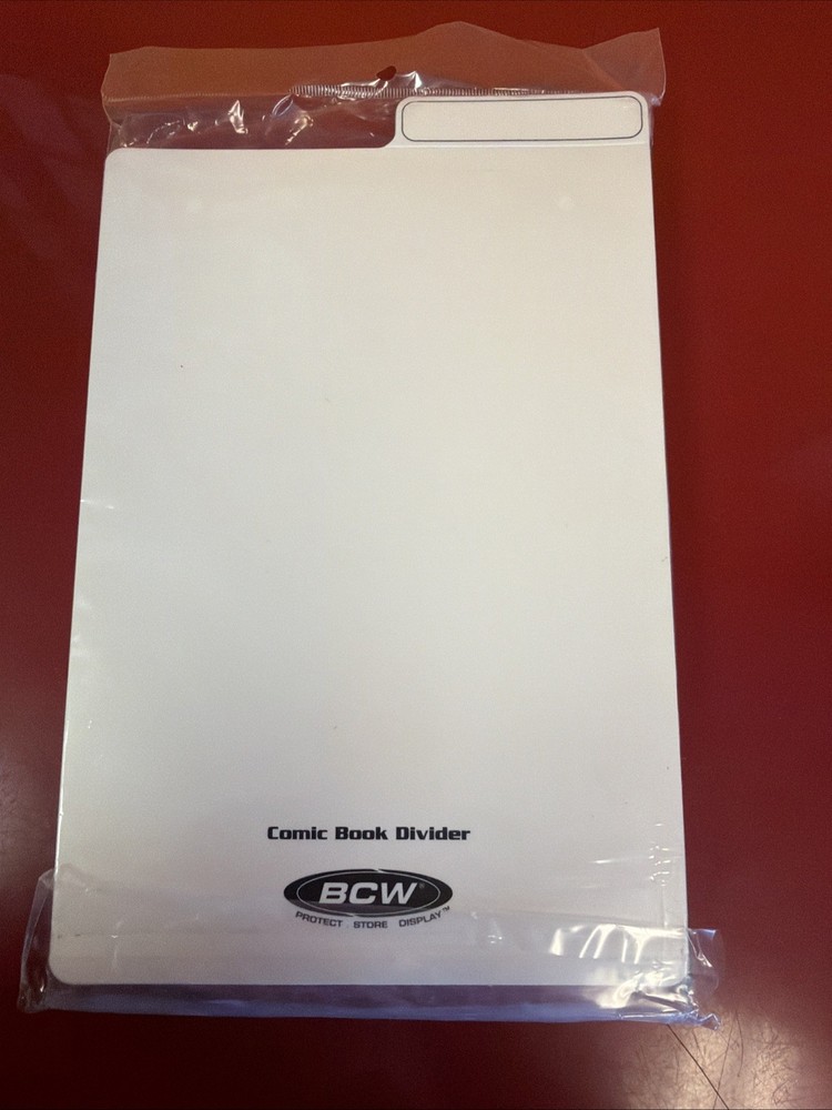 Comic Book Dividers 25 White