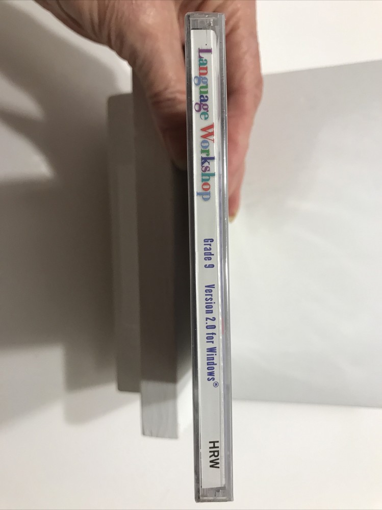 Language Workshop Interactive Multimedia Software Grade 9 (CD-ROM) NEW