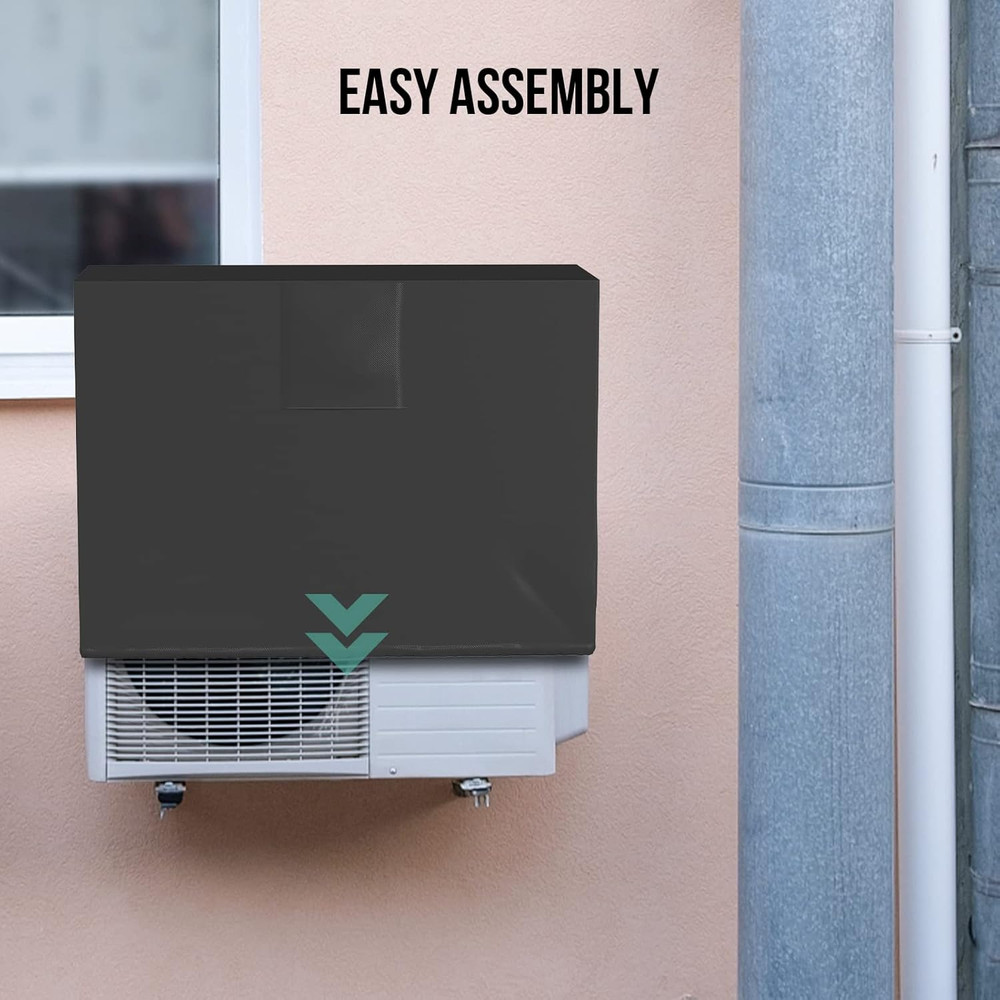 BEWAVE Mini Split Air Conditioner Cover for outside Compressor Units Waterproof