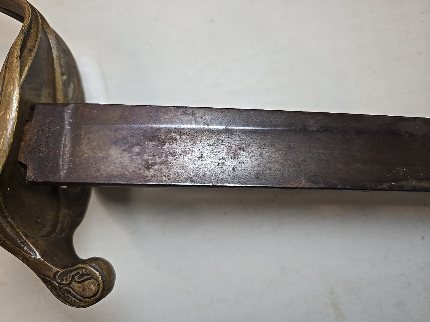 Civil War Model 1850 Foot Officers Sword Saber - Horstmann