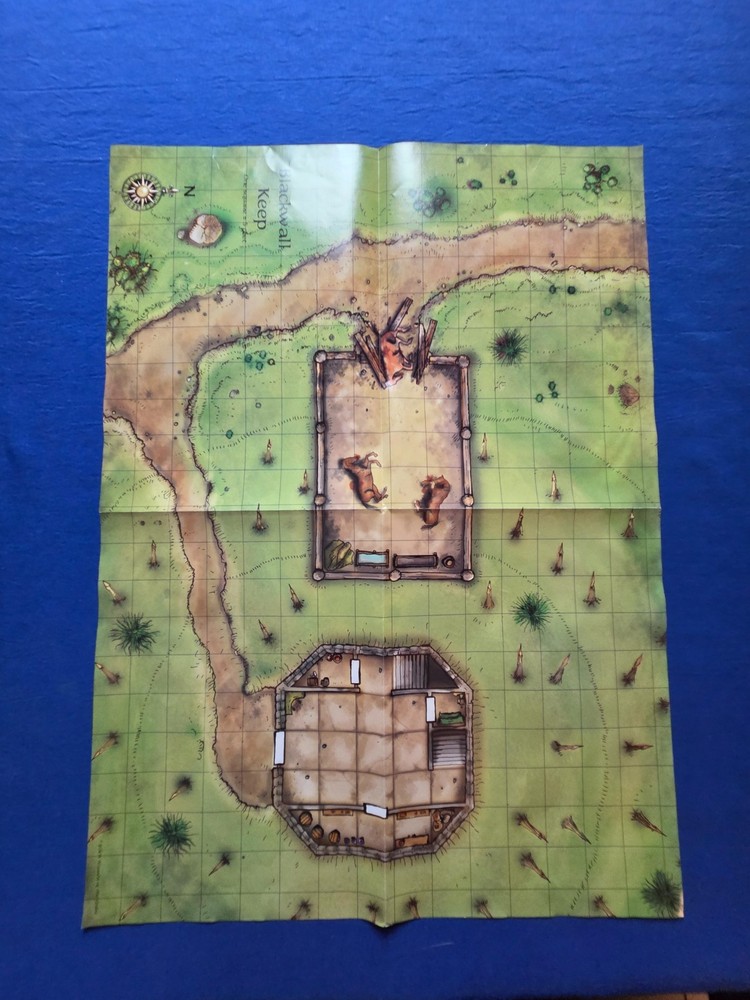 Blackwell Keep Map - Dungeons and Dragons