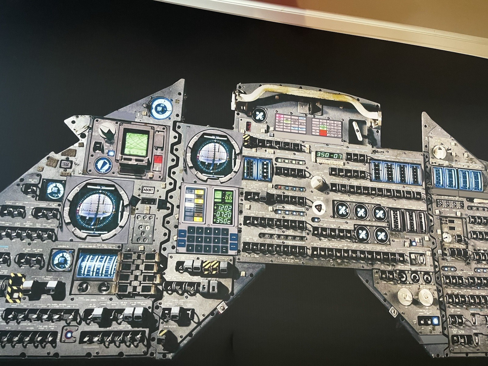 APOLLO 11 17 Star saturn v Cockpit Trek Computer model space prop NEW