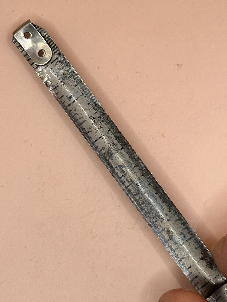 Weyerhaeuser Advertising Zippo Ruler Chrome