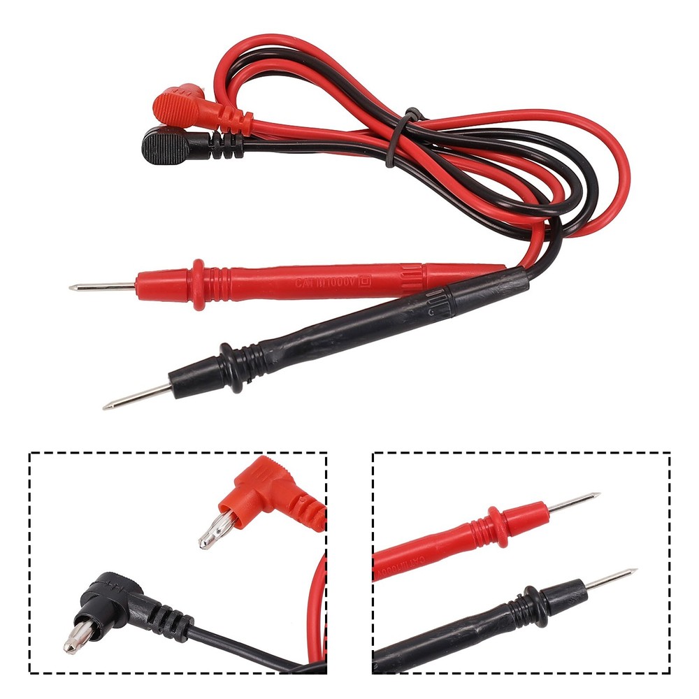 Dual Color For multimeter Replacement Test Leads 1 Pair 1000V 10A