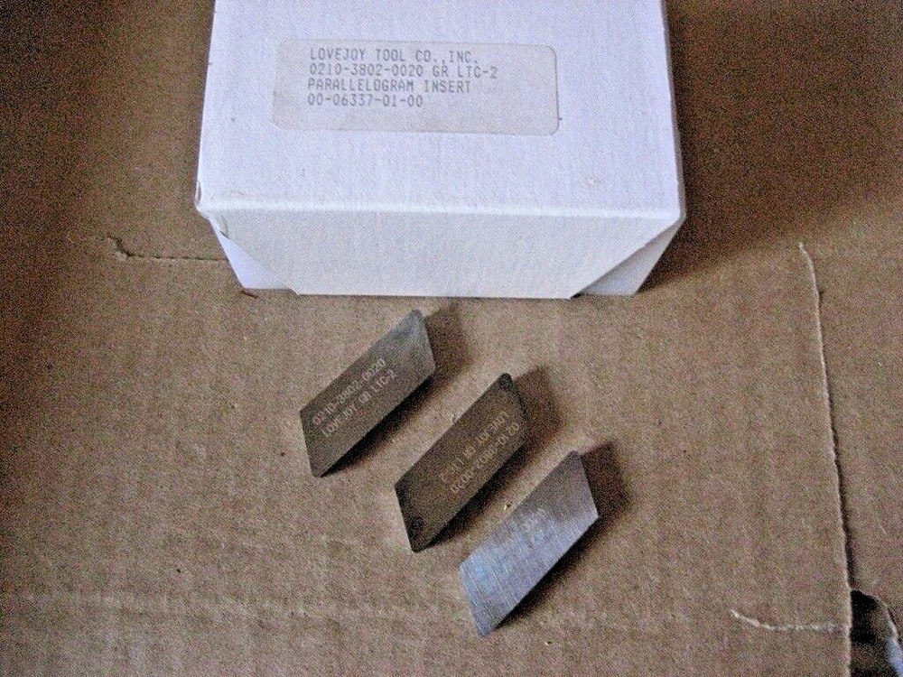 LTC 0210-3802-0020 C2 CARBIDE INSERTS 10PCS (MAN113-10)