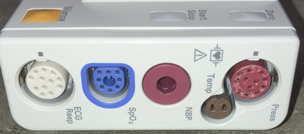 PHILIPS M3001A Ref 862442 A01 SpO2 NBP ECG Module TESTED A+ Condition