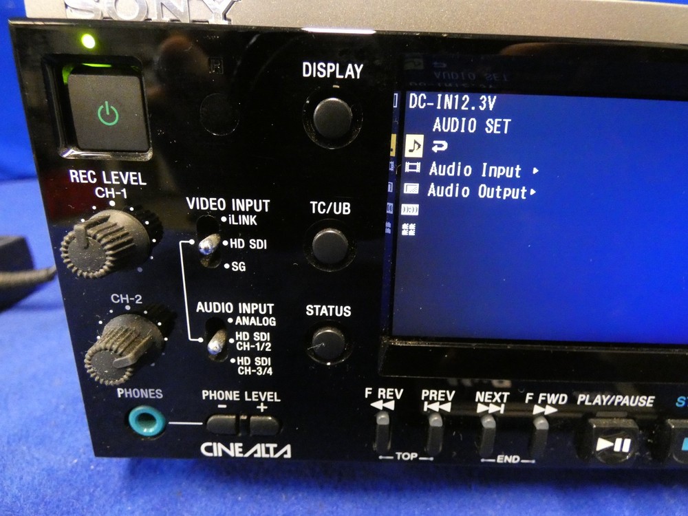 Sony PMW-EX30 Solid-State Memory Recorder w/External Power Supply, Card Adapter