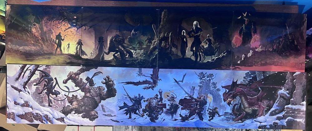 (2) Dungeon Master's Screens - D&D RPG 4th Edition / 4E 2009, 2011