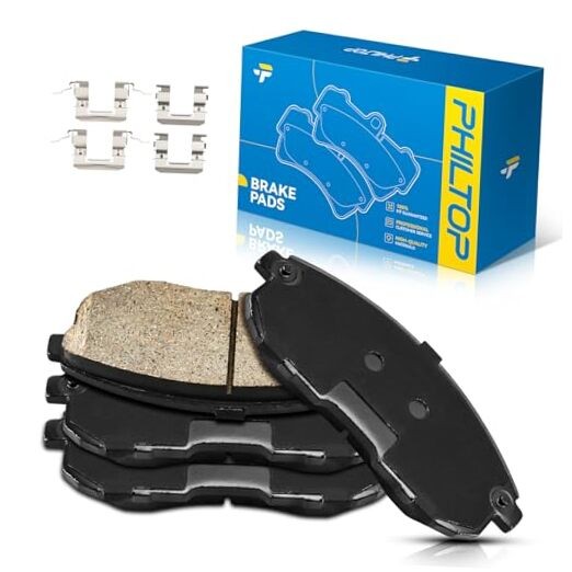 Ceramic Front Brake Pads For Maxima 2000-2003, 4 Pcs replace # D815A