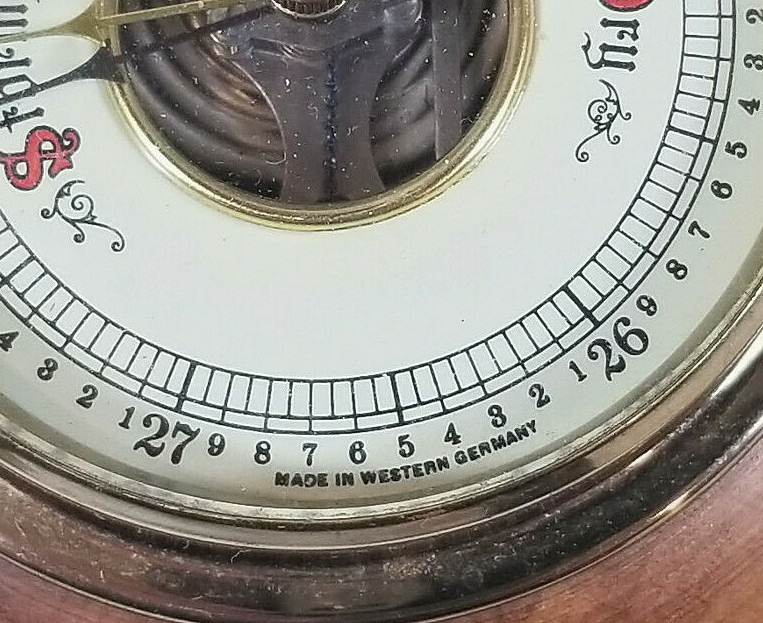 Vintage Western Germany Barometer