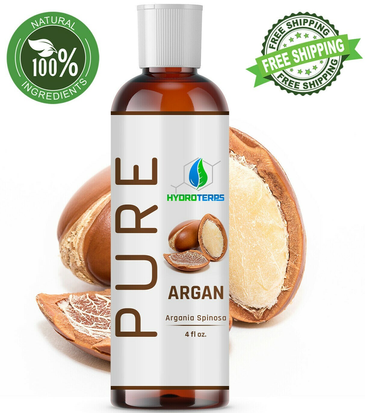 Argan Oil 4 oz of Morocco 100% Pure Unrefined Virgin Moroccan For Hair Skin Face
