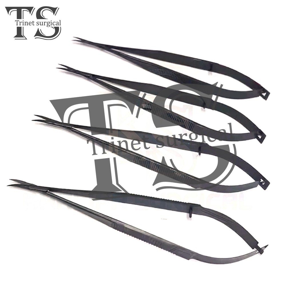 New 4pcs Kamiyama Type Micro Scissors neurosurgery instruments