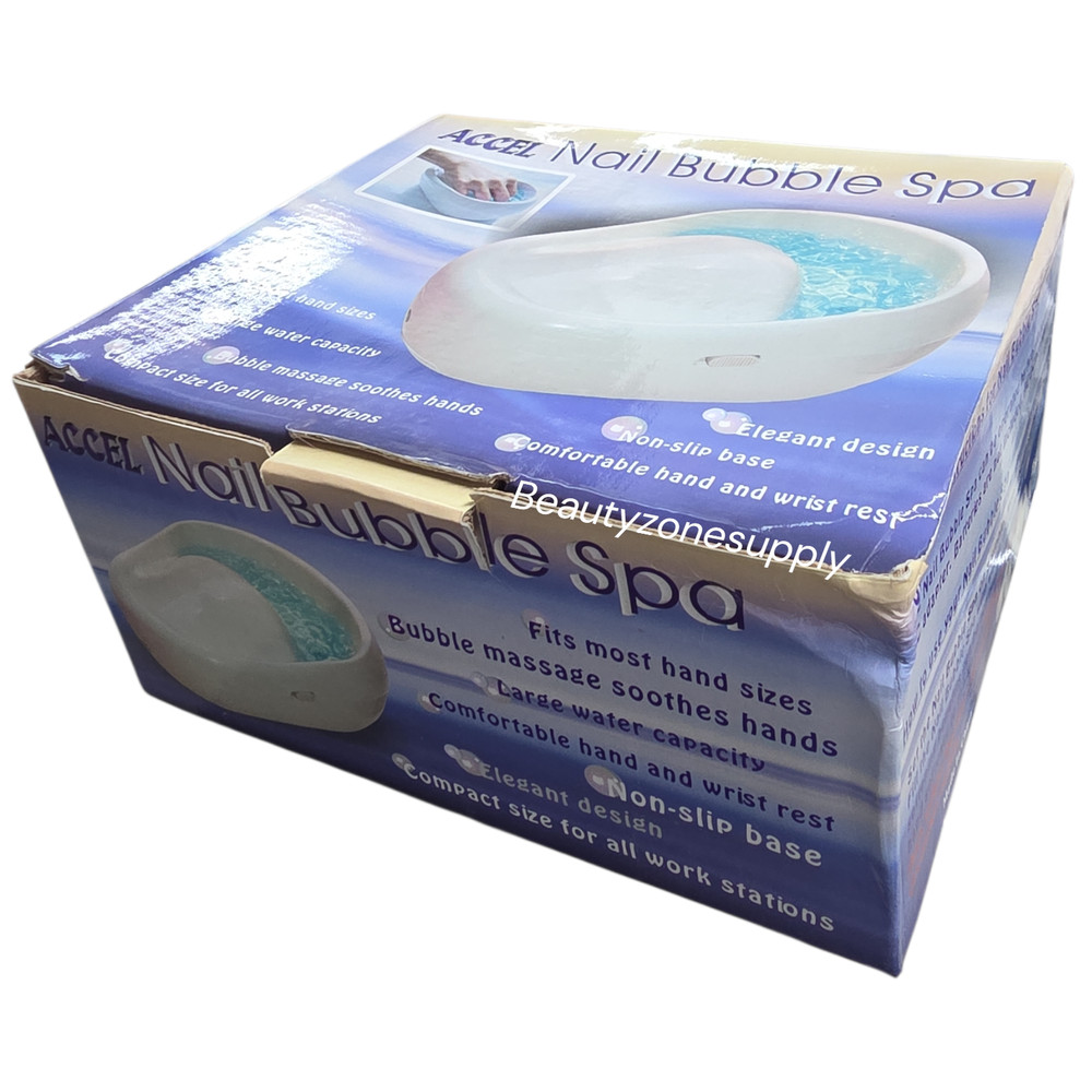 Accel Nail Bubble spa Fits most hand