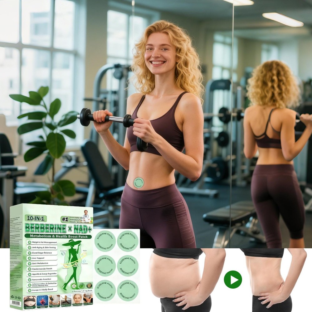 GLORENDA Berberine Mullti-Pathway Metabolic Patch, GLORENDA Patch