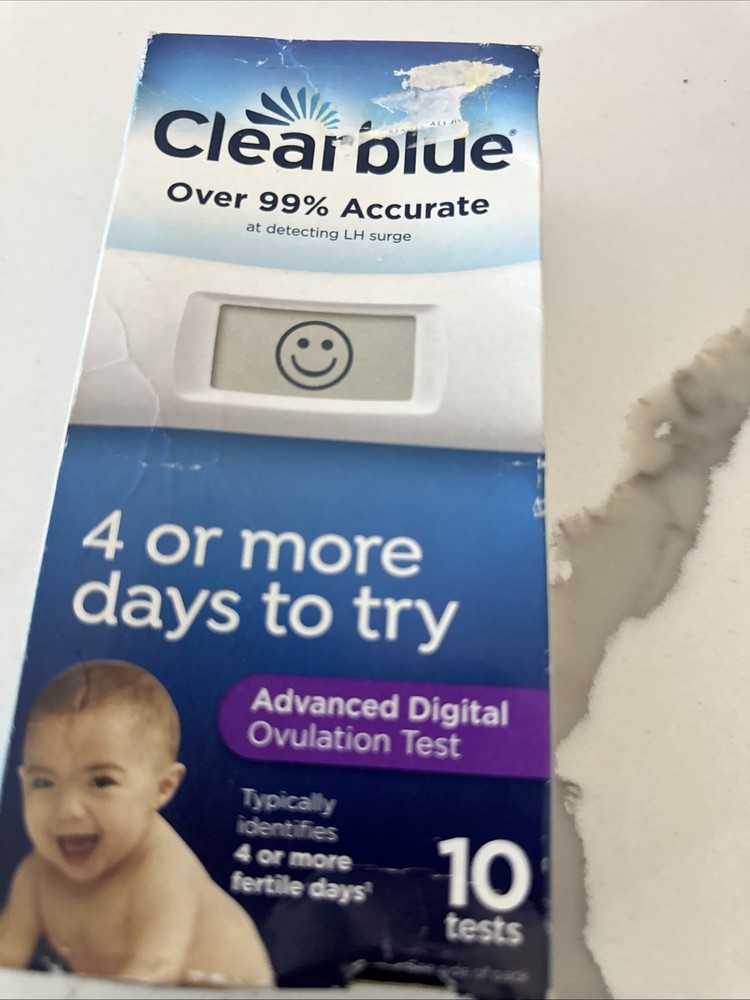 Clearblue Advanced Digital Ovulation Test 10 Count!!