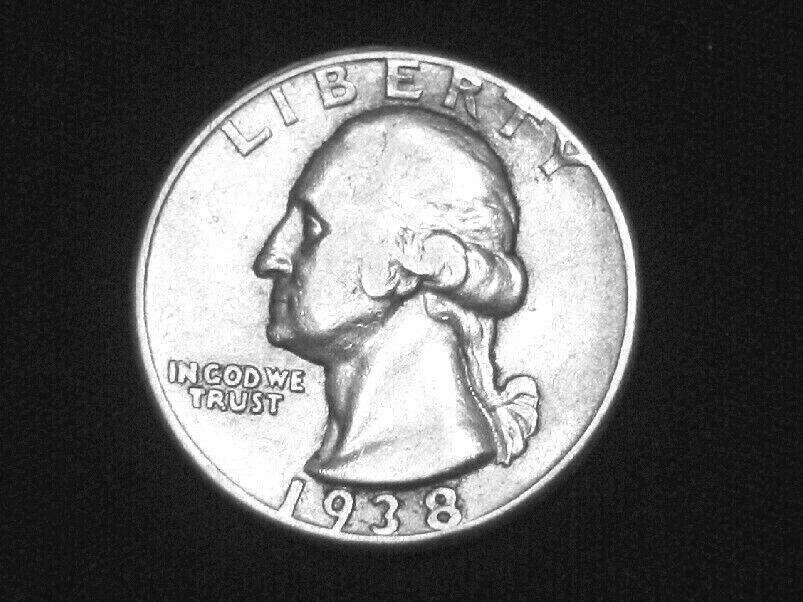 1938 Washington Quarter -- Extra Fine +++