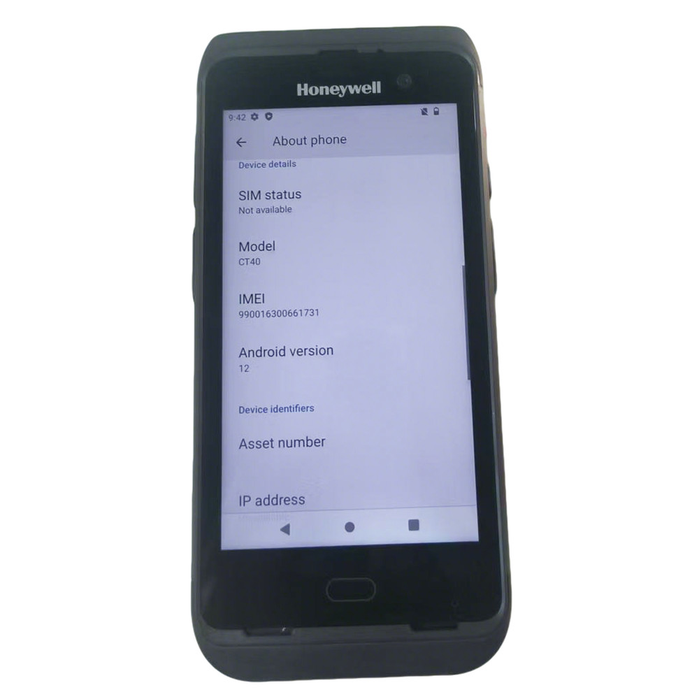 Honeywell CT40 XP Android GMS Mobile Computer Barcode Scanner CT40P-L1N-26R11BF