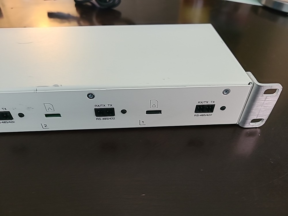 Axis M7016 16 CH CCTV Video Encoder w/ Power Cable & Rack Ears Tested & Working