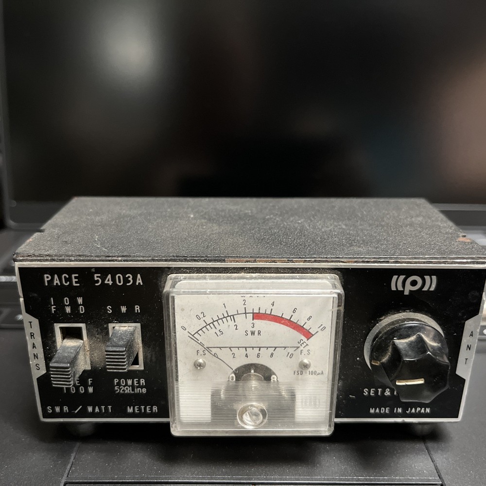 Vintage PACE Bridge Power Watt Meter Field Strength Indicator Pathcom P5403A-