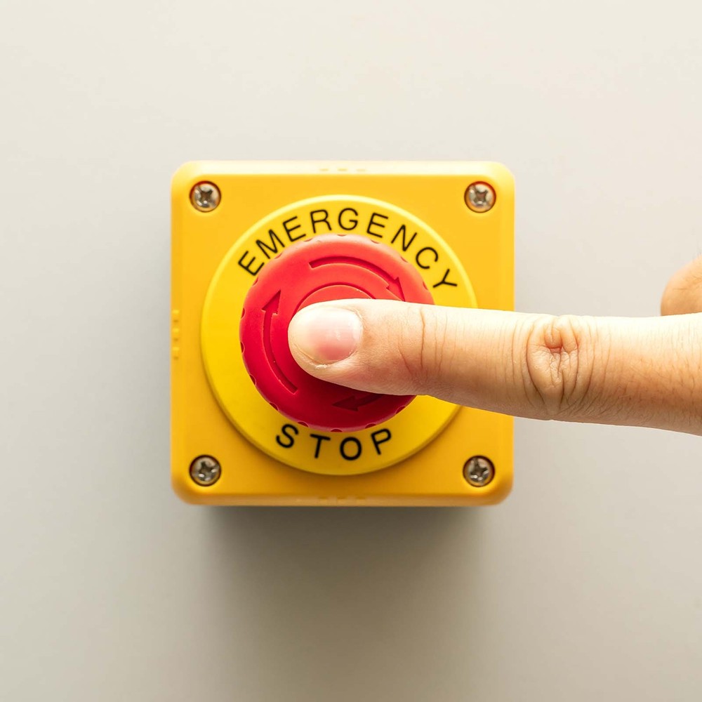 Momentary Head Mushroom Push Button Station Push Button Station