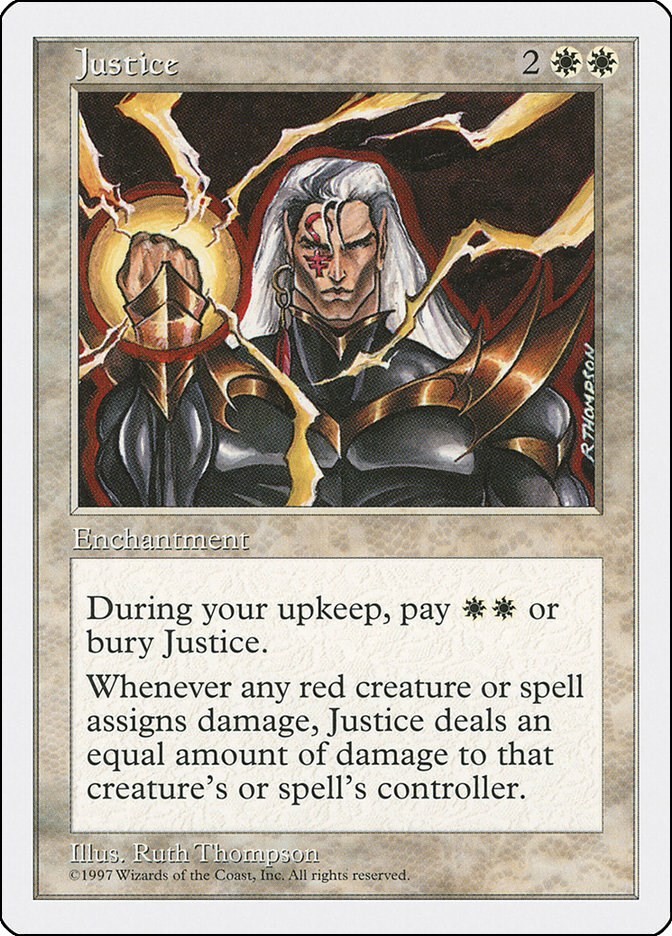 Justice Fifth Edition N/A MTG MP