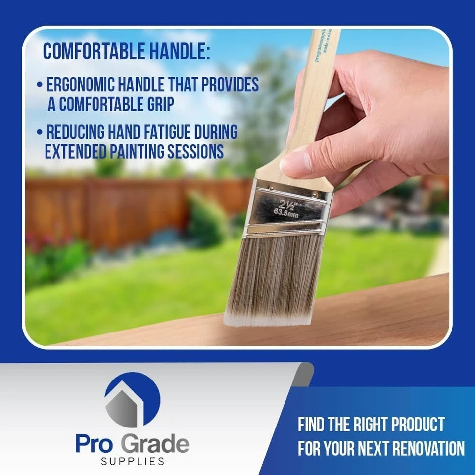 Paint Brushes - 2Pk - Paint Brush Set