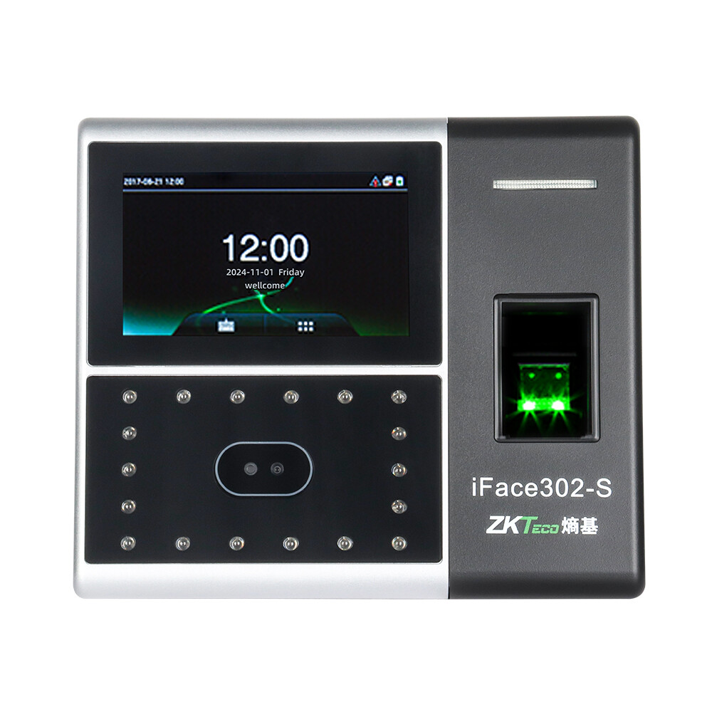 ZKTeco iFace302-S Face Fingerprint Identification Time Attendance Access Control