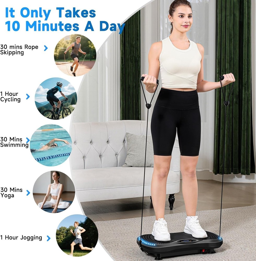 Vibration Platform for Weight Loss & Lymphatic Drainage
