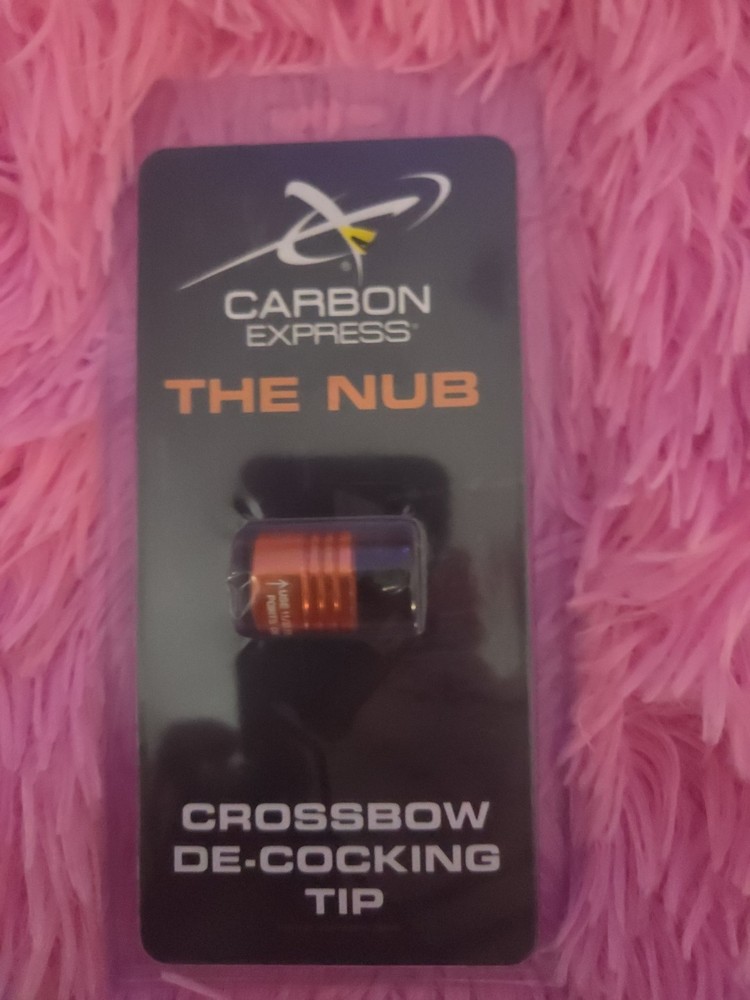 CARBON EXPRESS The Nub Crossbow De-Cocking Tip Point Hunting