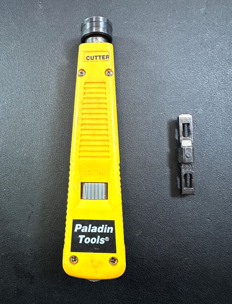 PALADIN TOOLS   3528  PUNCH DOWN IMPACT TOOL WITH CUTTER