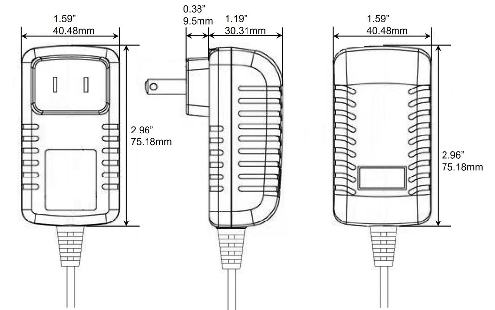 6 x AAA Battery Replacement Eliminator Kit for Electronic Devices