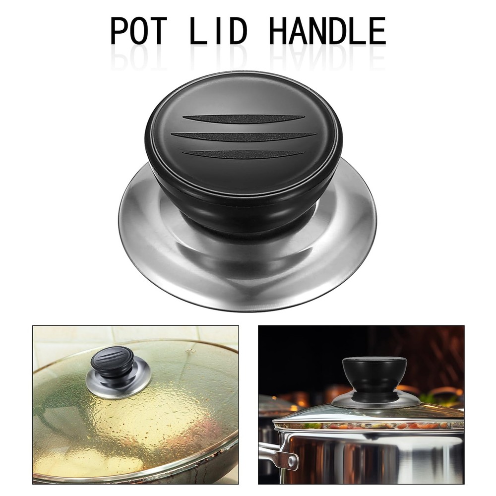 QBXMY7 Pot Lid Knobs, 10 Pieces Replacement Pot Lid Top Knobs, Kitchen Cookwa...
