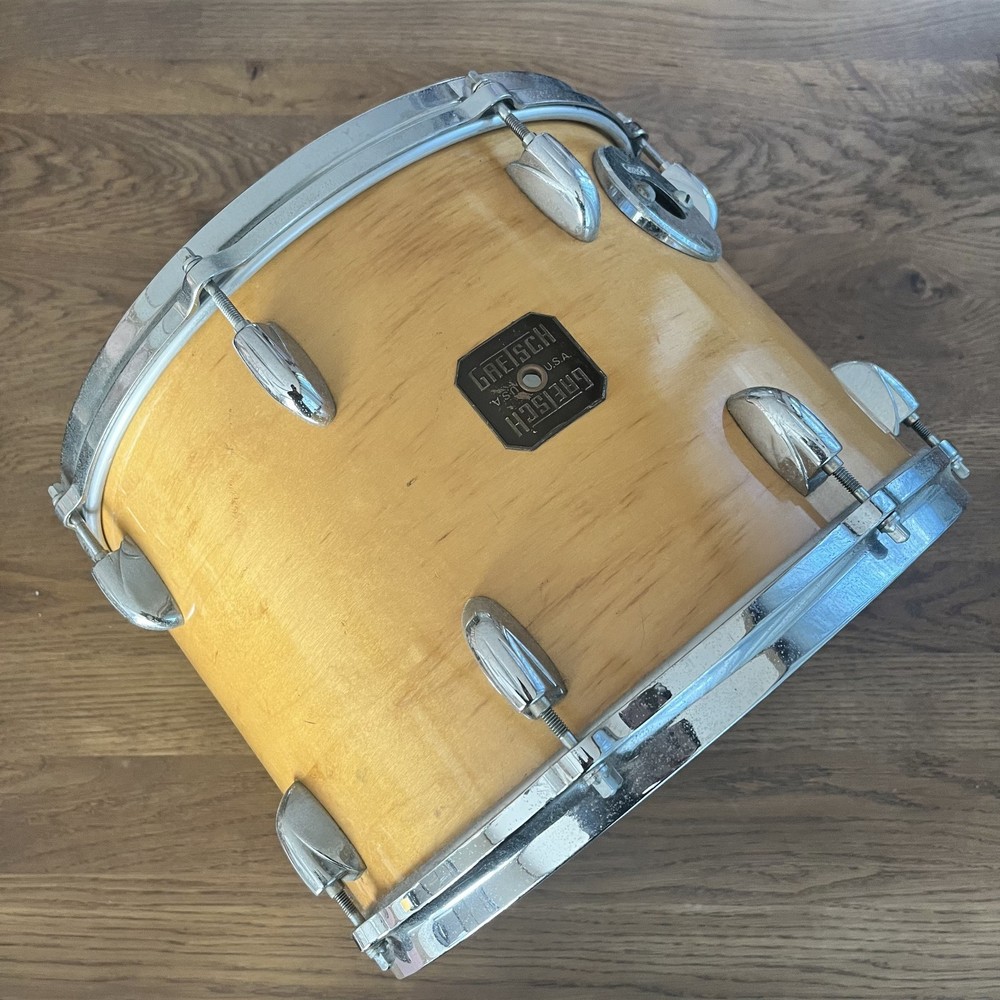 Gretsch 1980s Jasper Shell Rack Tom 14x10 – USA – Mic Removed / Bracket Missing