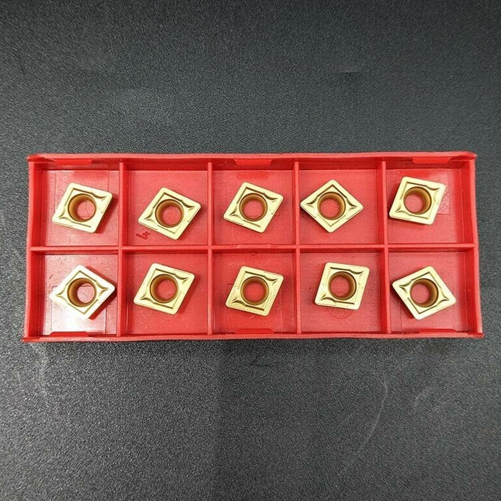 Tool Carbide Insert Practical Versatile 10pcs CCMT09T308 CCMT32.52 CNC