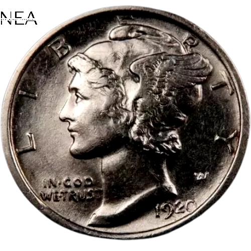 1920-S Mercury Dime ~ BU/Uncirculated ~ 90% Silver